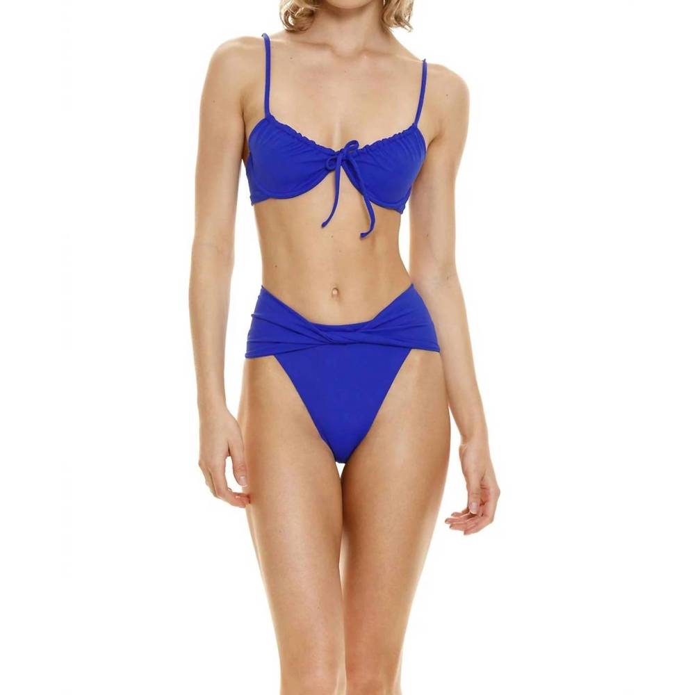 Agua Bendita Blue Bikini Set